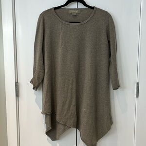 FLAWED Ply cashmere tunic sweater
